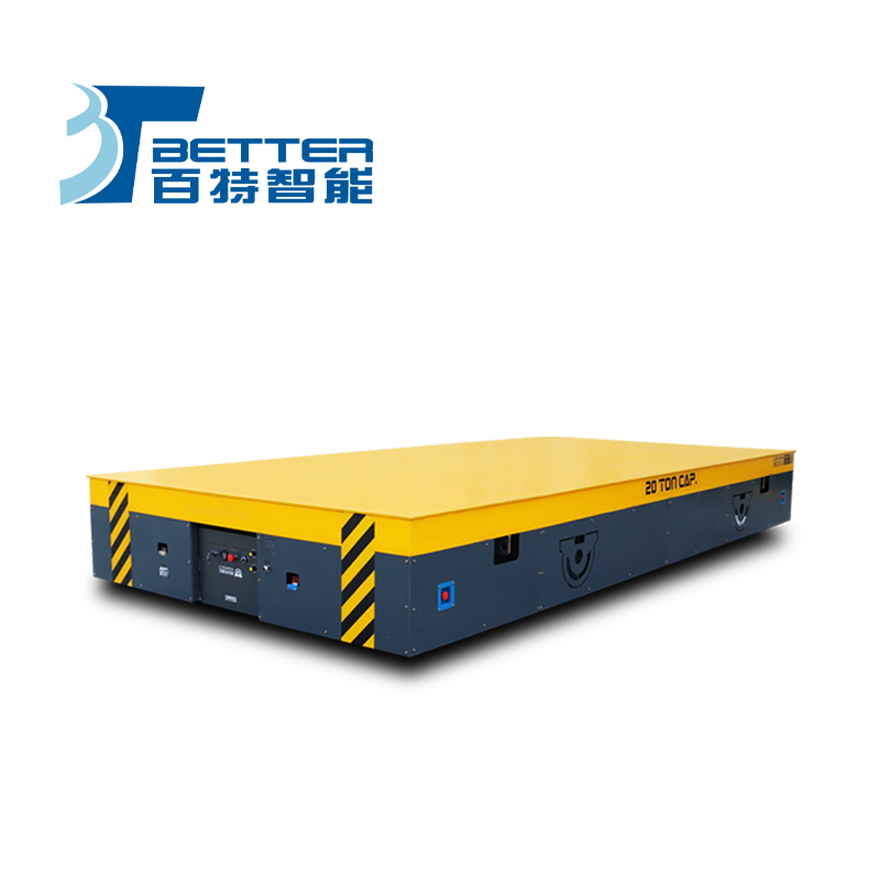 百特小型15噸無(wú)軌電動(dòng)平板車(chē)（2）
